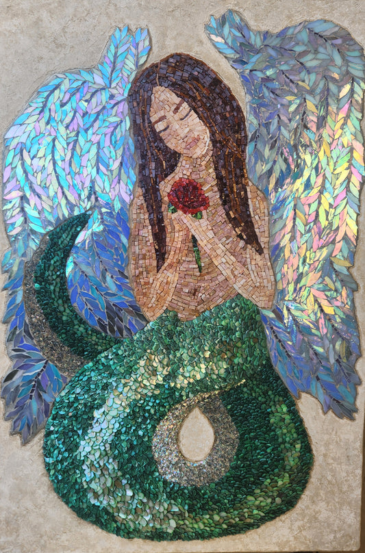 Mary X Tiamat | Original Piece | Mother Dragon - The Winged Serpent Goddess